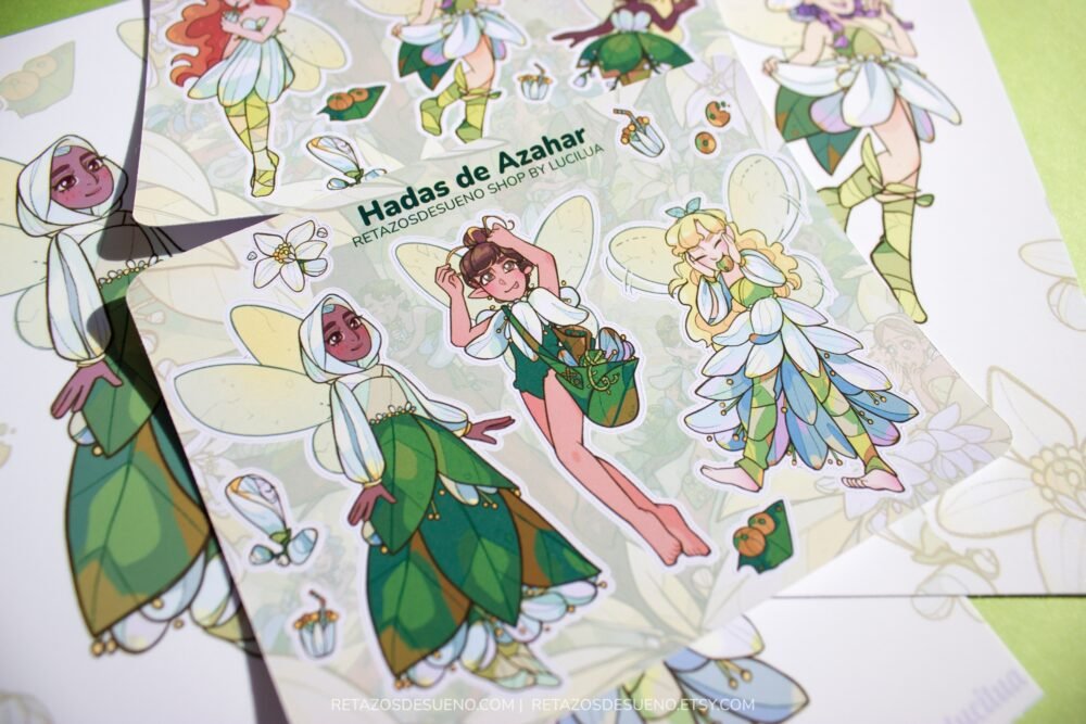 Hadas de Azahar - Pegatinas