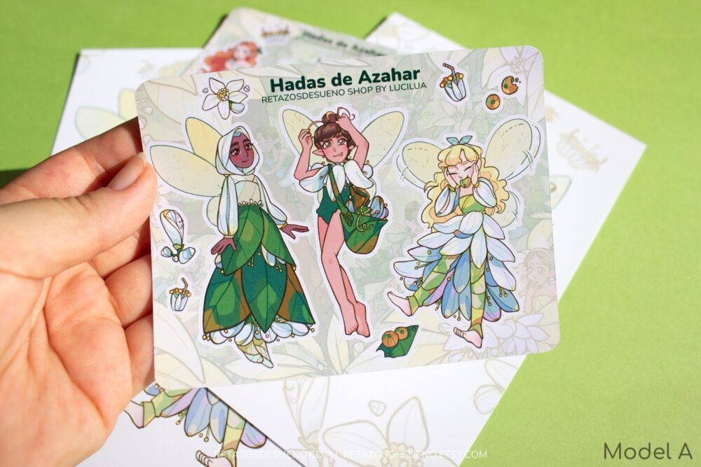 Hadas de Azahar - Pegatinas - Imagen 2