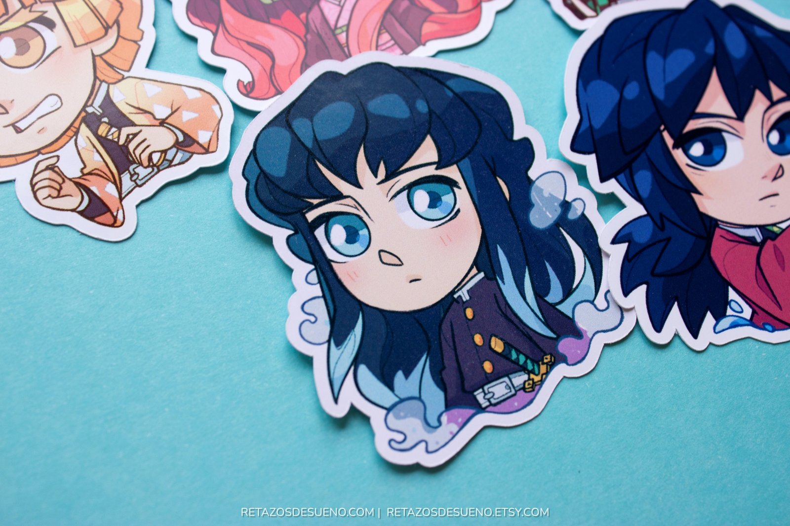 Kimetsu no Yaiba - Pegatinas - Imagen 10