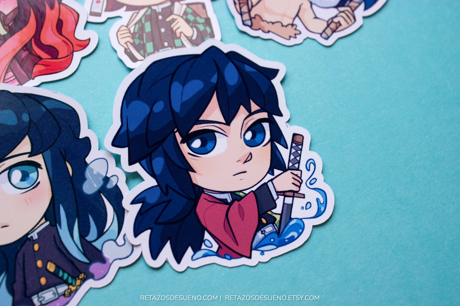 Kimetsu no Yaiba - Pegatinas - Imagen 9