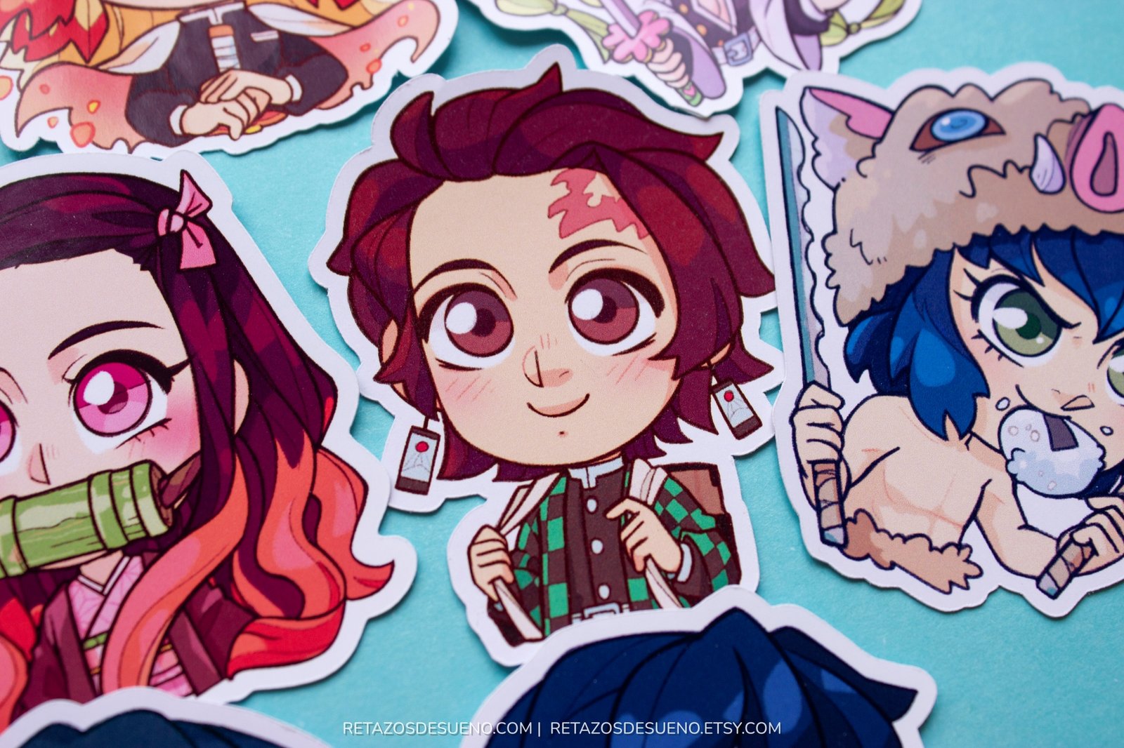 Kimetsu no Yaiba - Pegatinas - Imagen 7