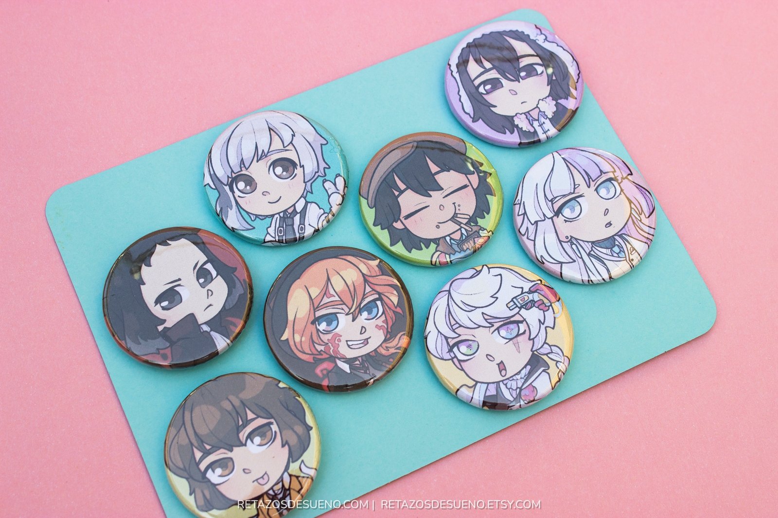Bungo Stray Dogs - Chapas - Imagen 3