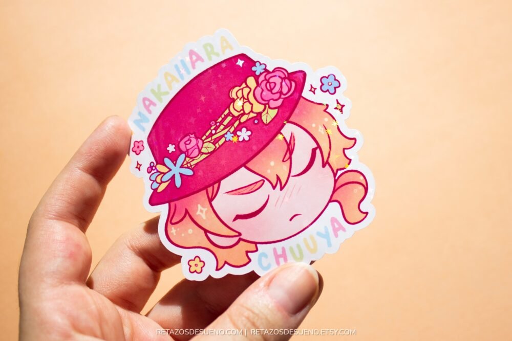 Chuuya WAN! - Pegatina Holo