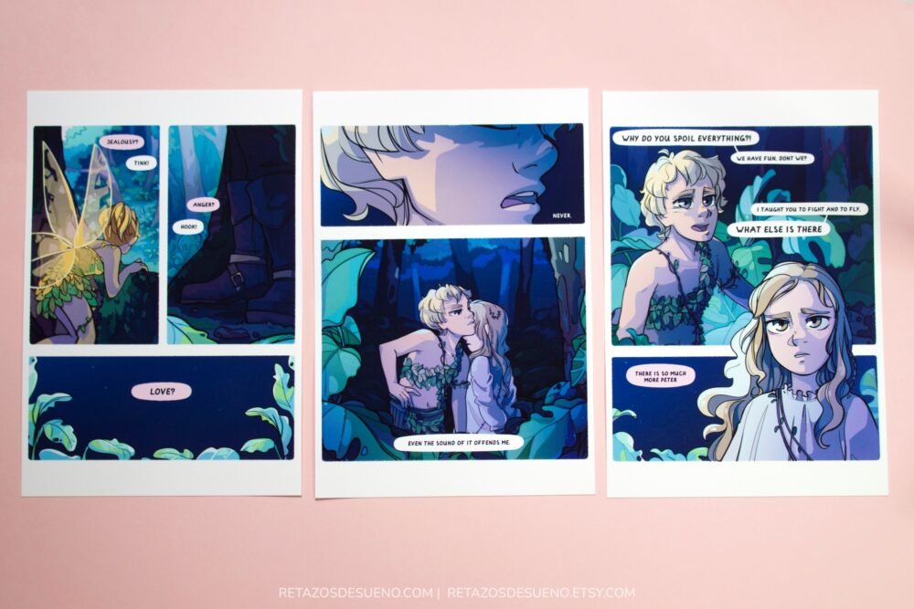 Peter Pan Comic - Set Láminas - Imagen 5
