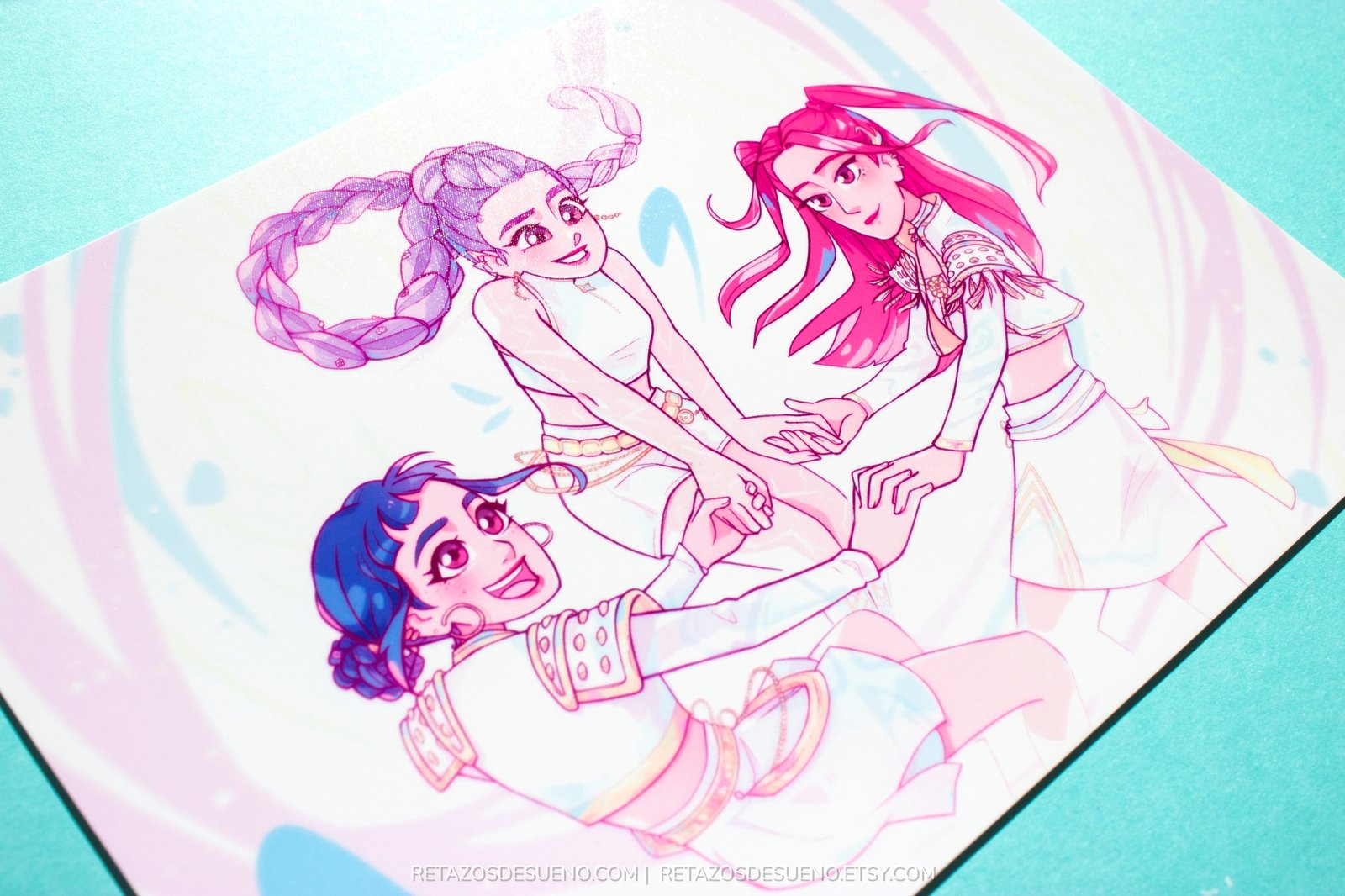 Kpop Demon Hunters - Lámina