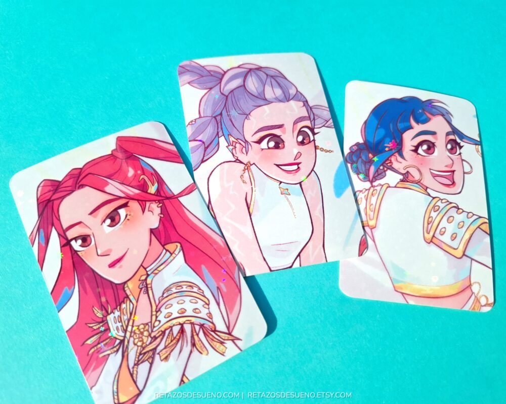 Kpop Demon Hunters - Photocard PACK - Imagen 3