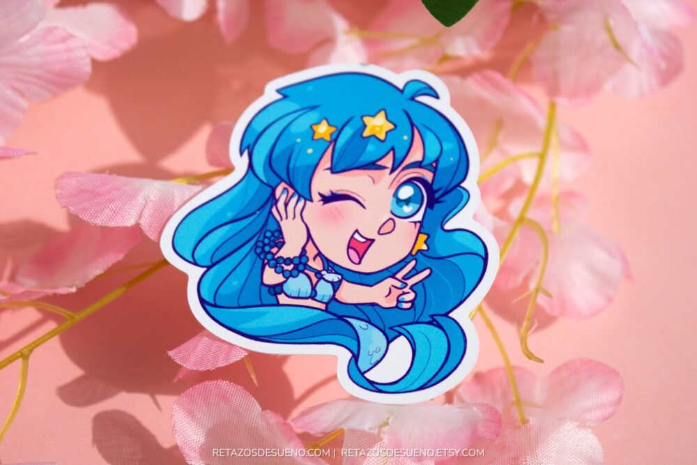 Mermaid Melody - Pegatinas de Vinilo - Imagen 6