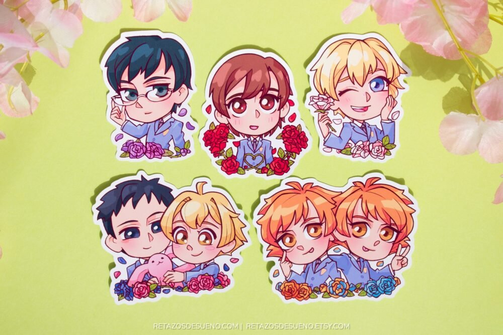 Ouran Host - Pegatinas de vinilo - Imagen 2