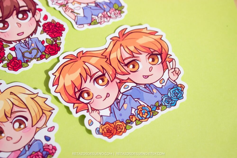 Ouran Host - Pegatinas de vinilo - Imagen 6