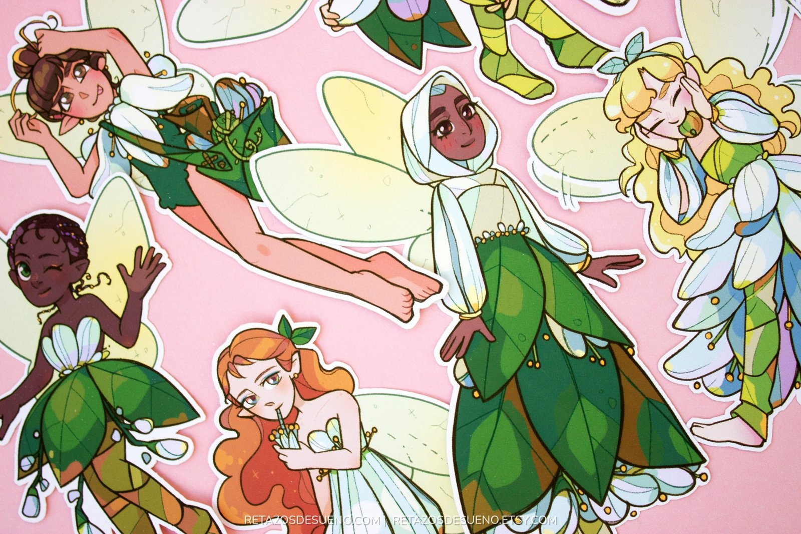 Hadas de Azahar - Pegatinas Vinilo - Imagen 2